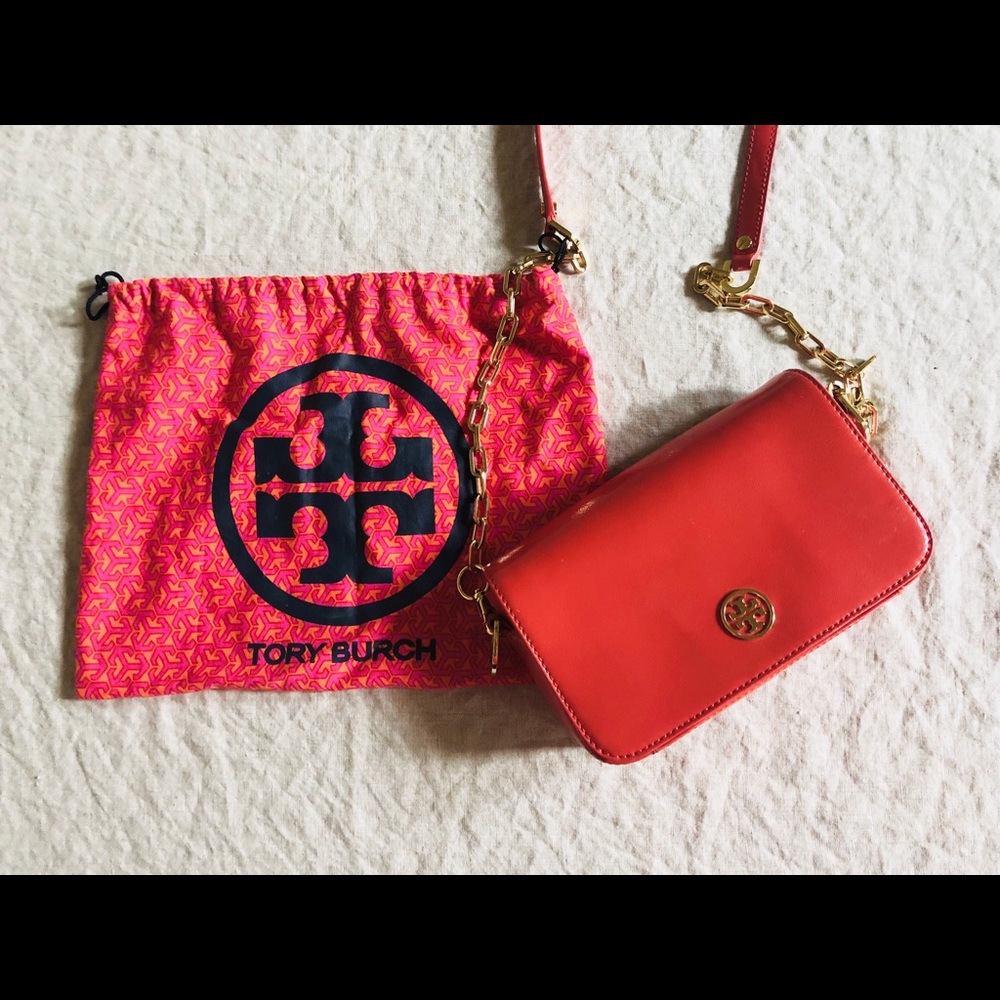 Tory Burch Robinson crossbody bag, Orange